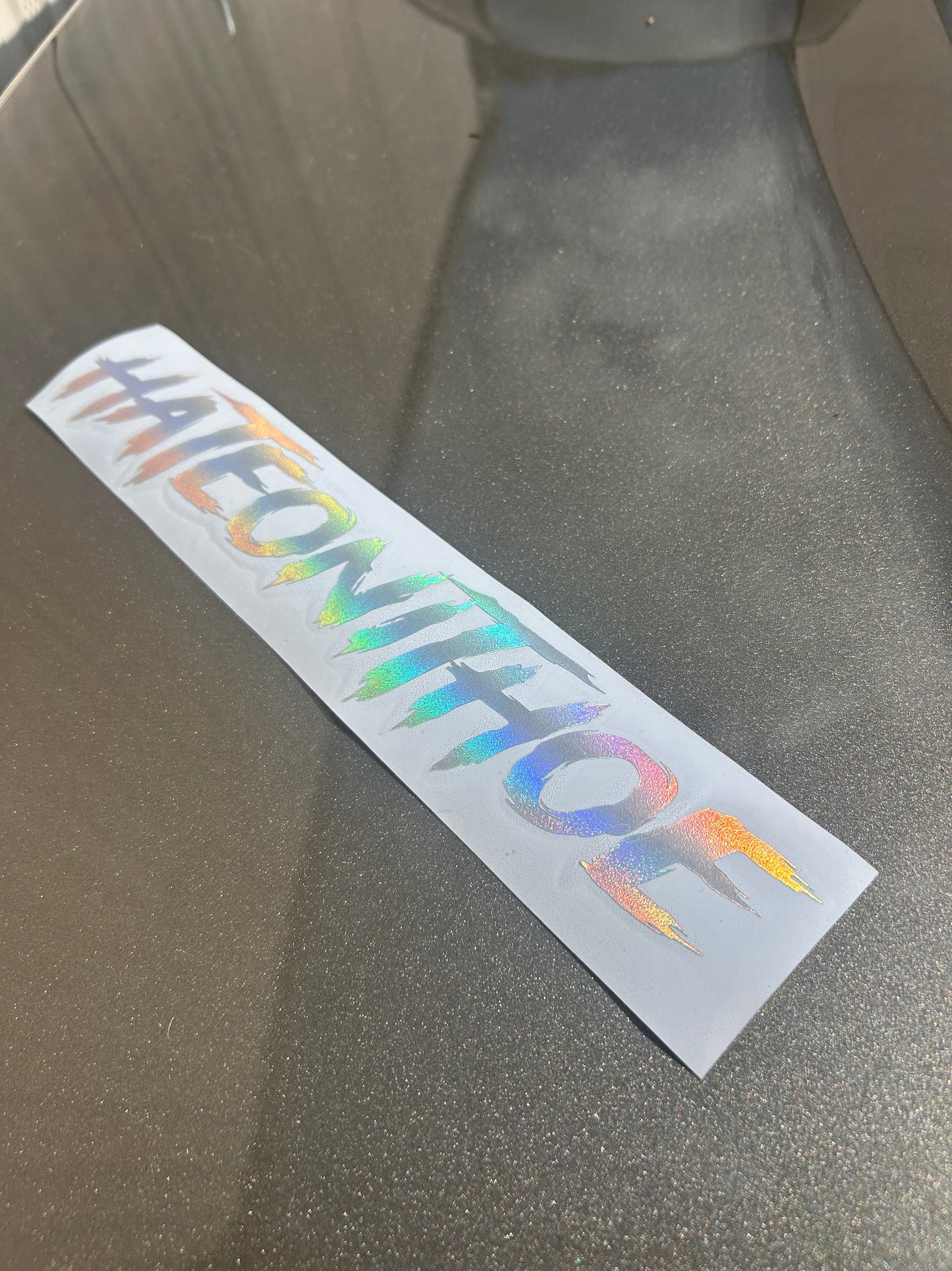 Style #2 Small Holographic Decal