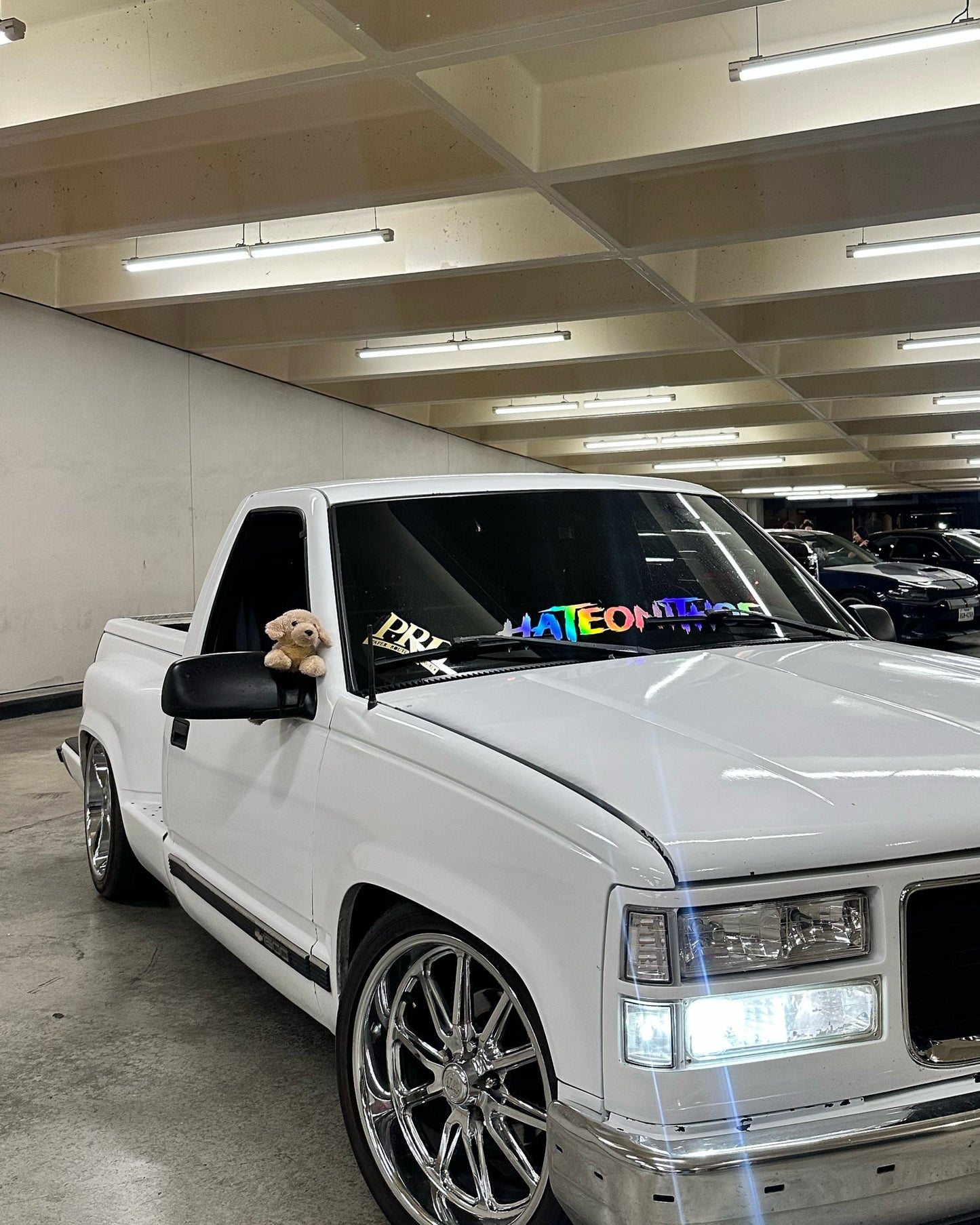 Big 36" Holographic Windshield Decal