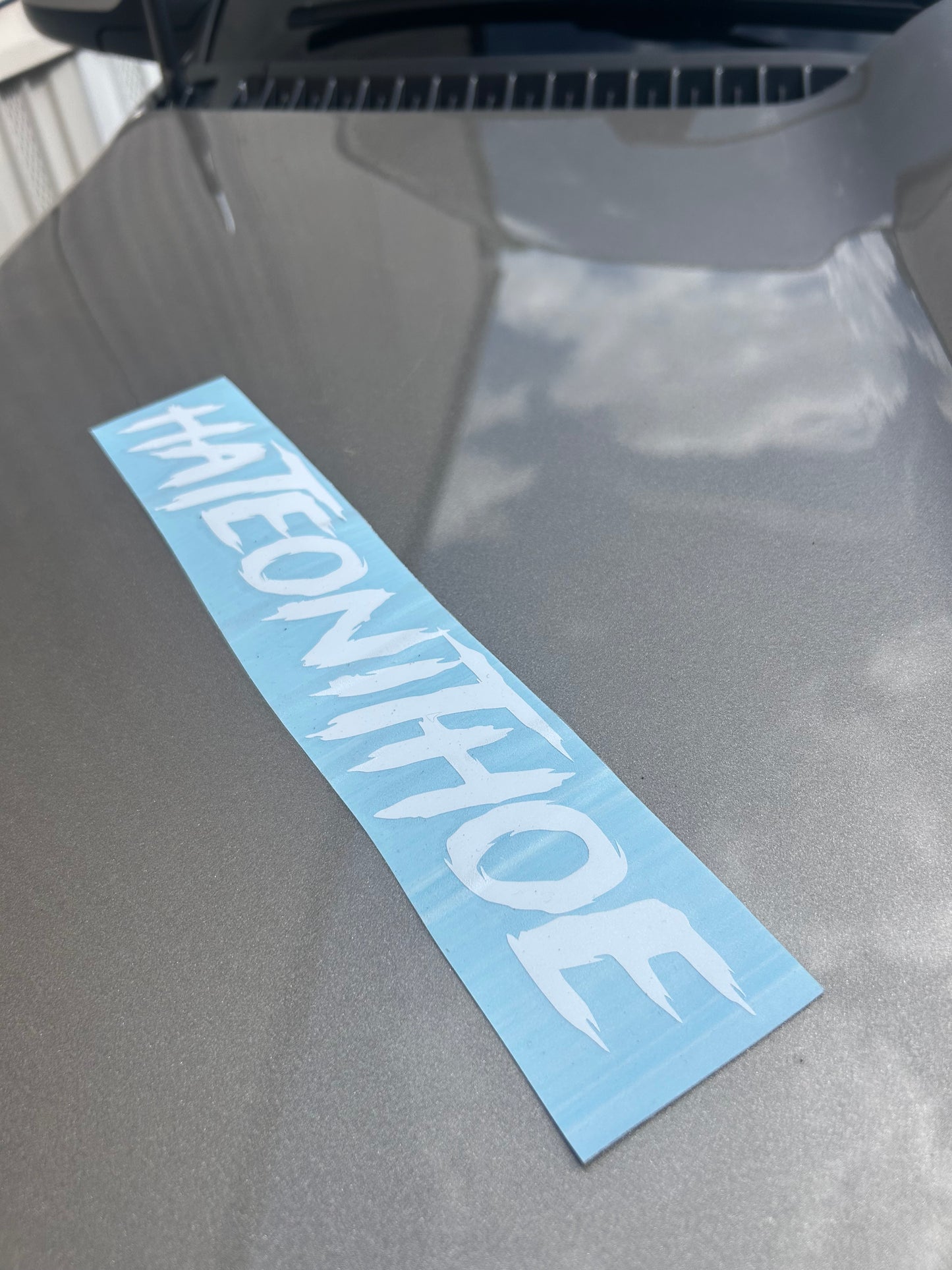 Style #2 Small White Decal