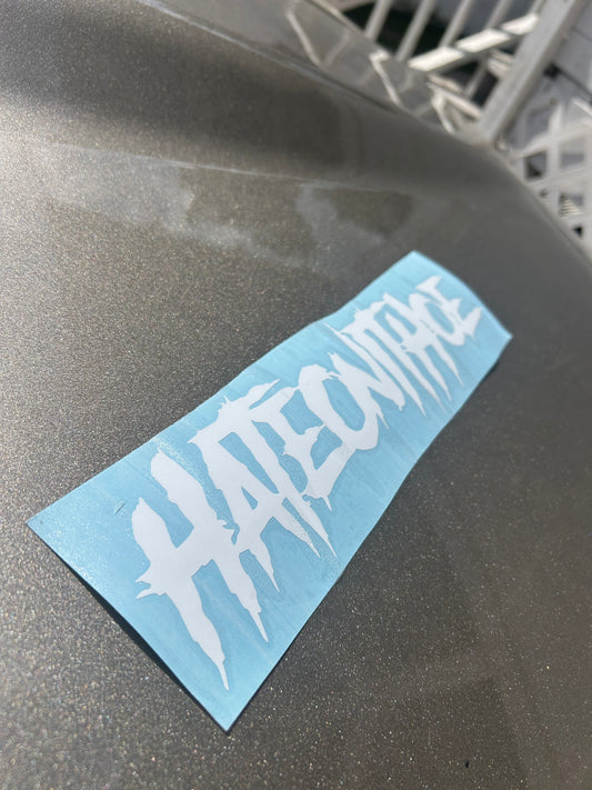 Style #1 Small White Decal