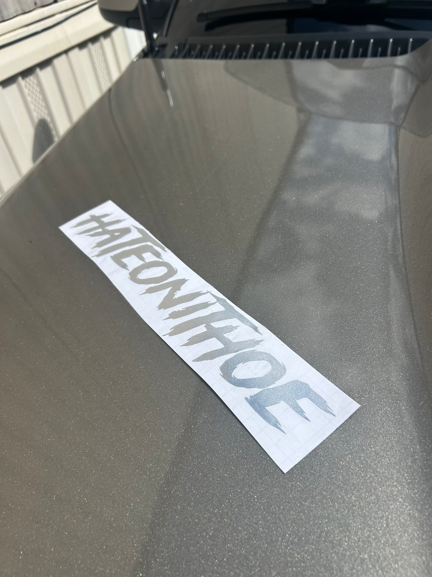 Style #2 Small Chrome Decal