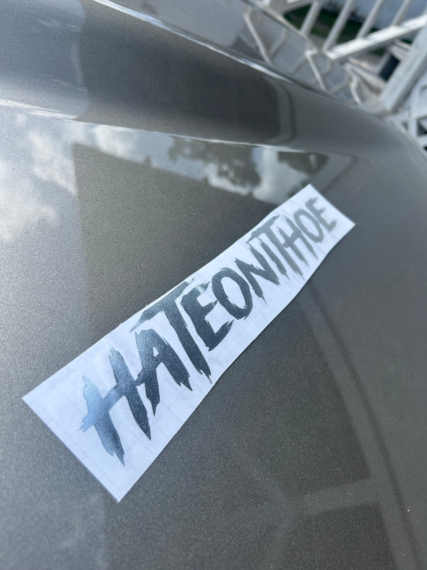 Style #2 Small Chrome Decal