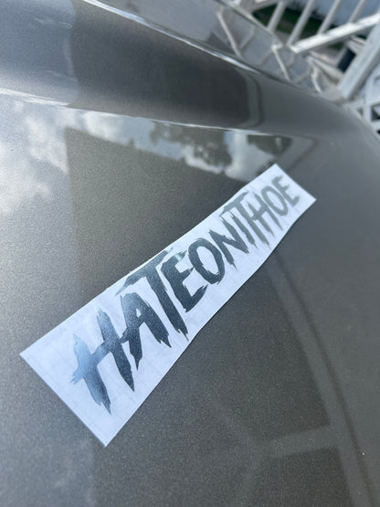 Style #2 Small Chrome Decal
