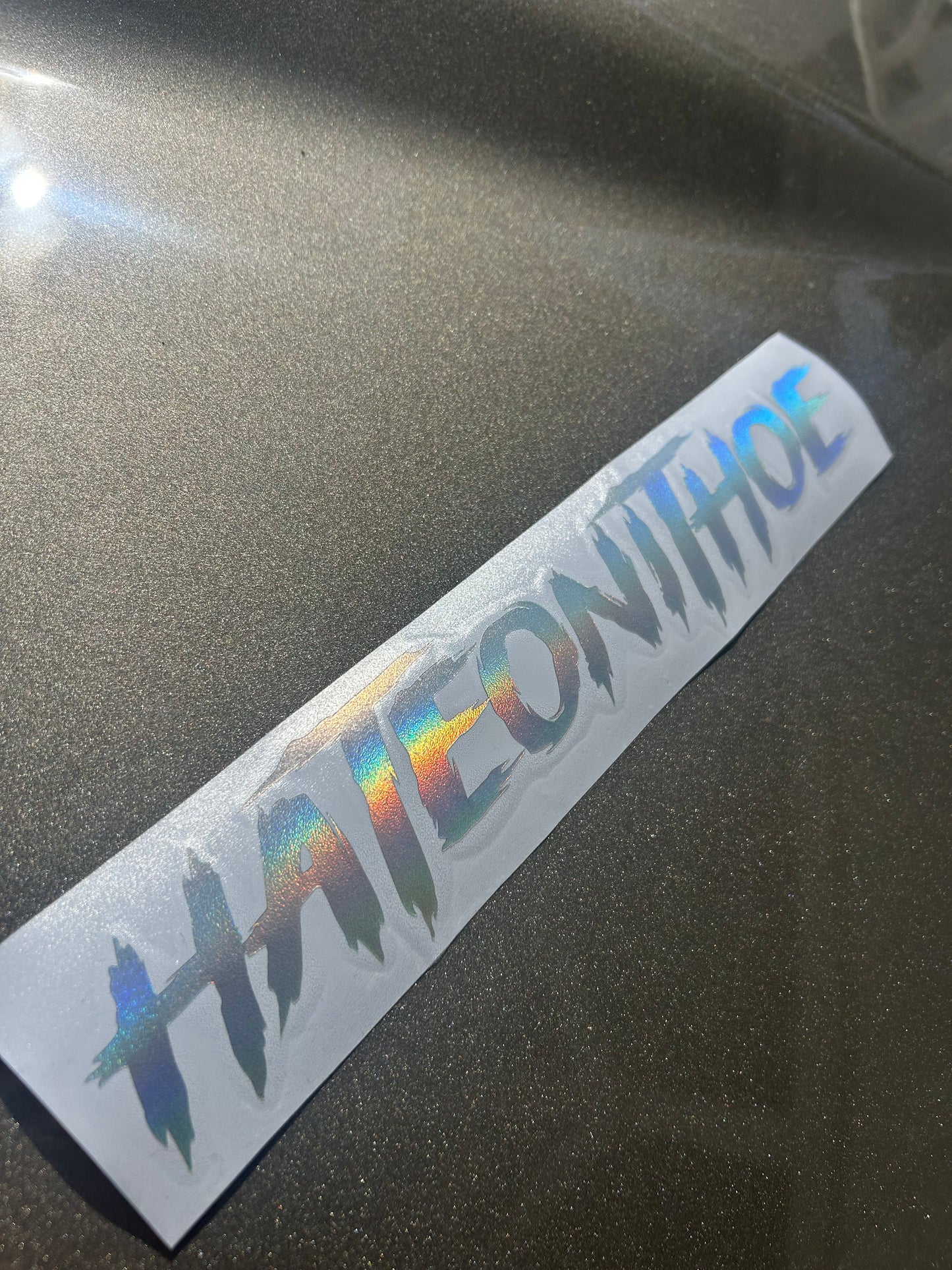 Style #2 Small Holographic Decal