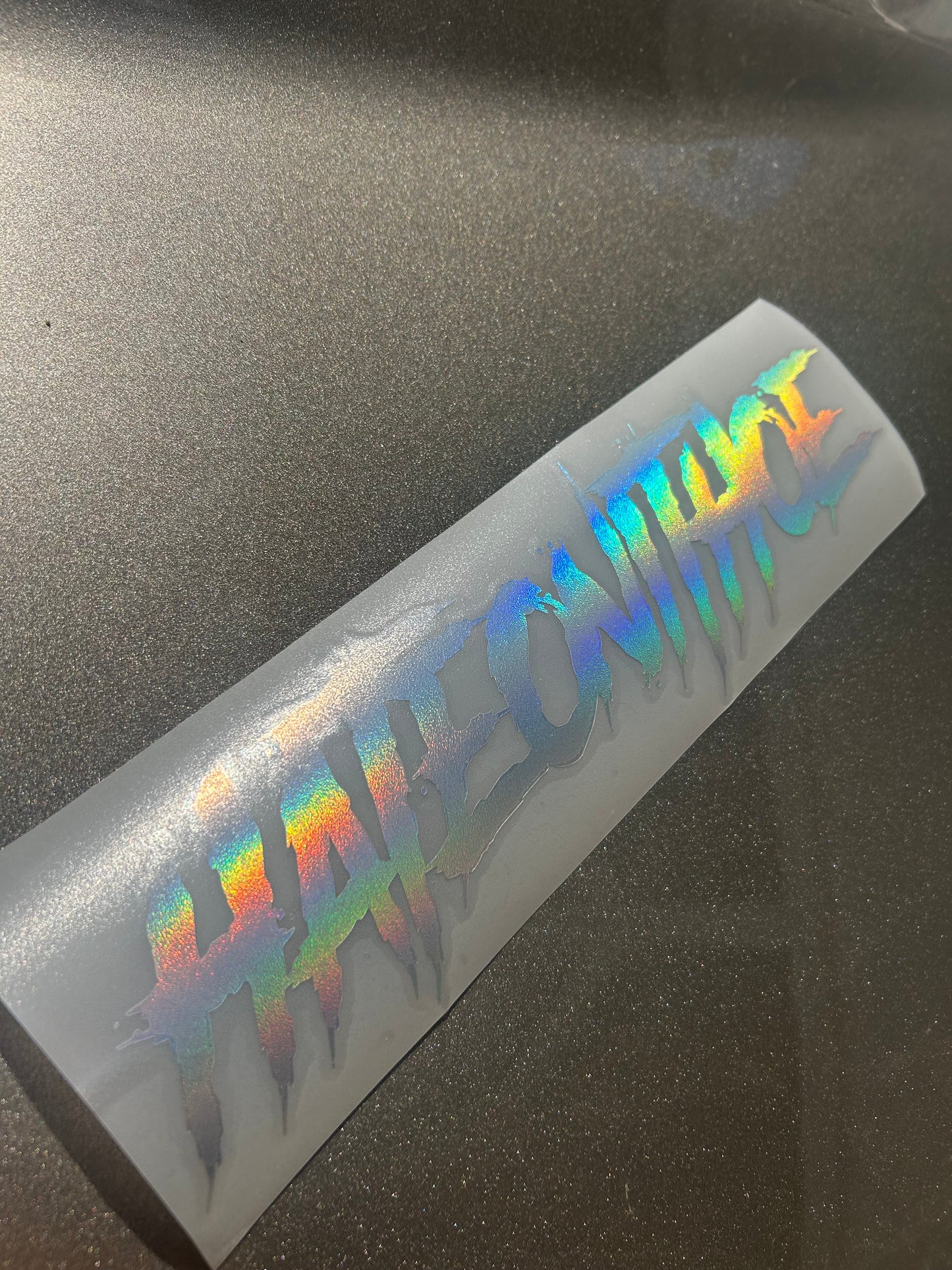 Style #1 Small Holographic Decal
