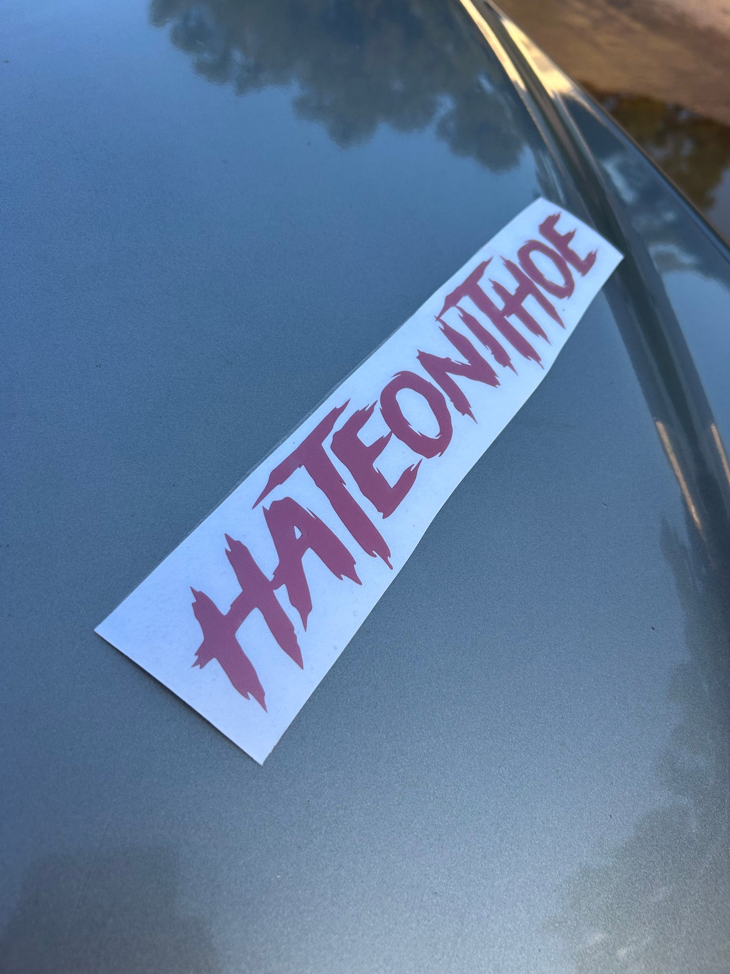 Style #2 Small Pink Holographic Decal