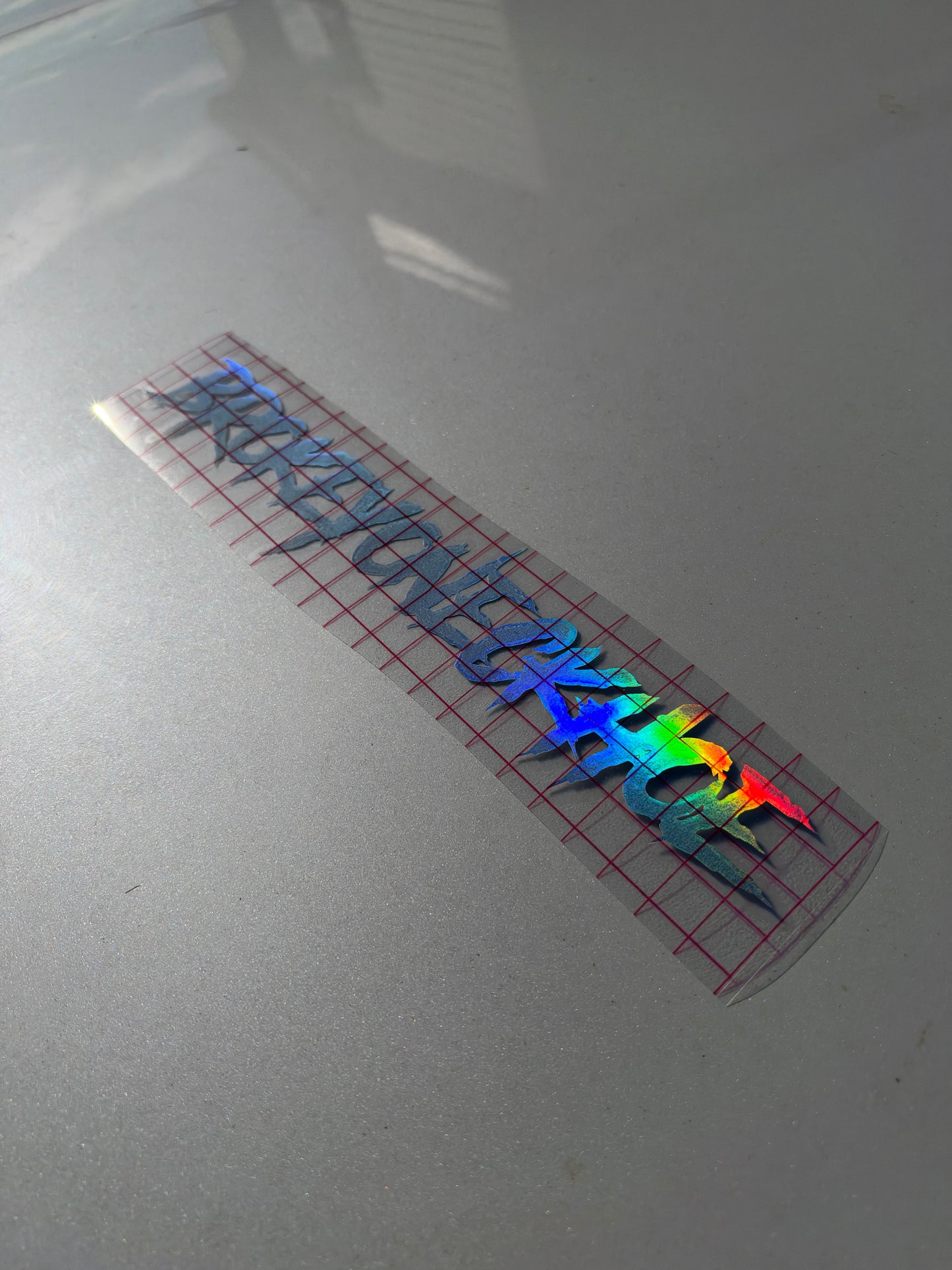 Small 12" 'Brokeyoneckhoe" Decal
